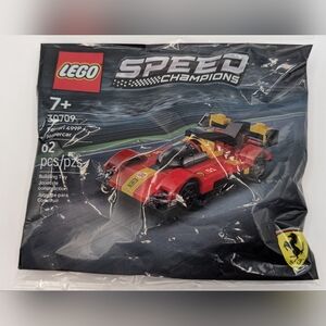 LEGO Speed Champions Ferrari 499P - Red, Black, and Gold